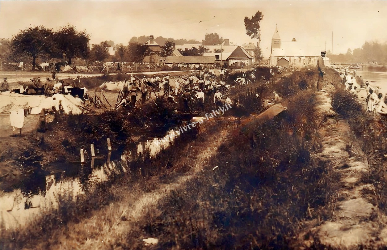 1 bethencourt soldats allemands canal de la somme