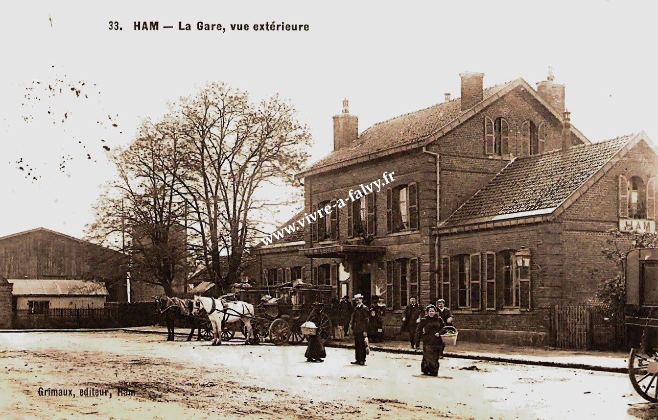 1 ham la gare vue exterieure