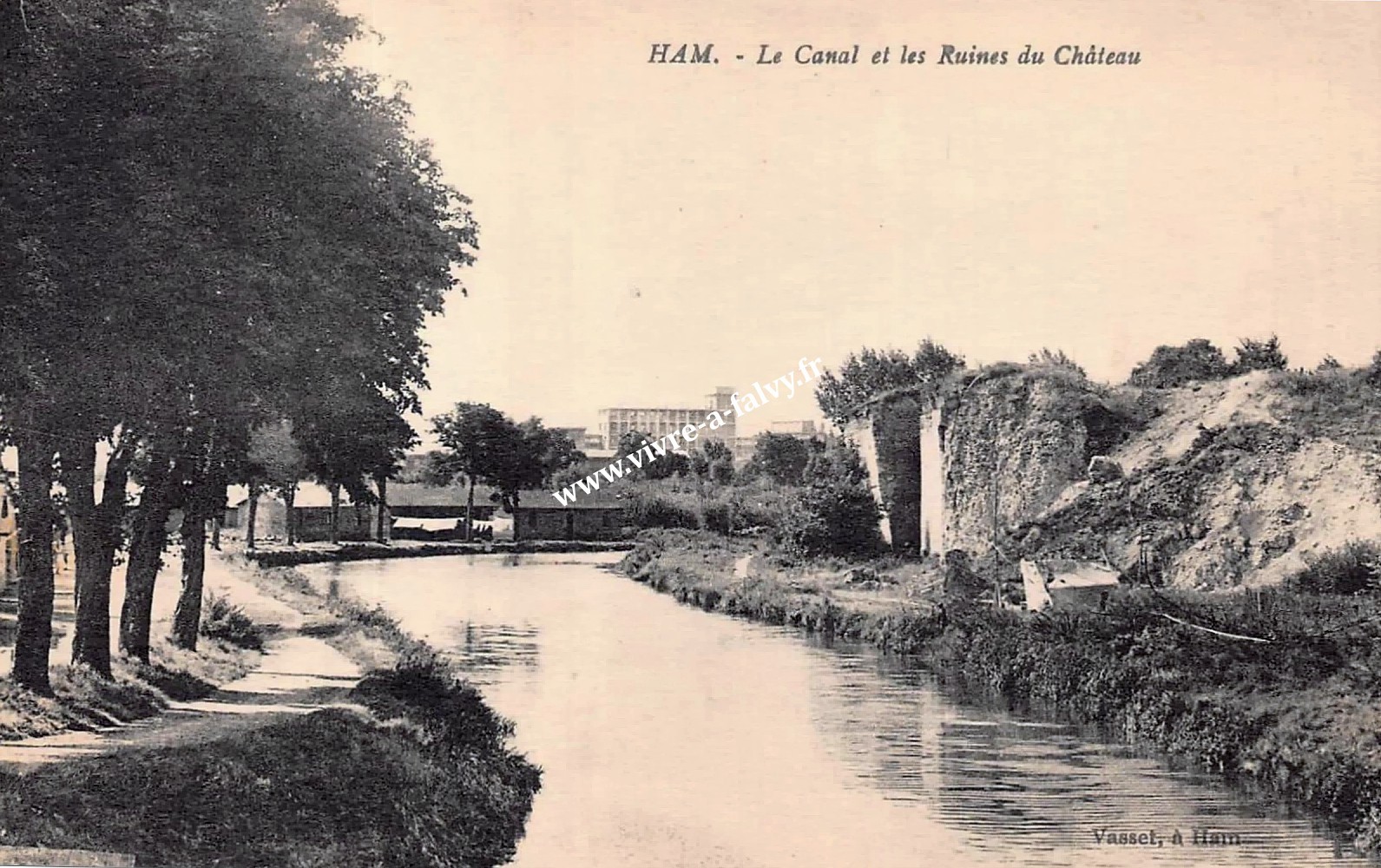 1 ham le canal les ruines du chateau