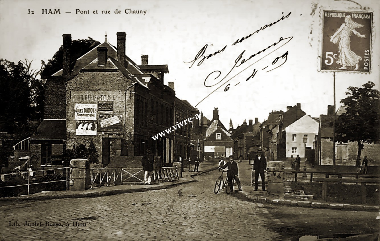 1 ham pont la rue de chauny