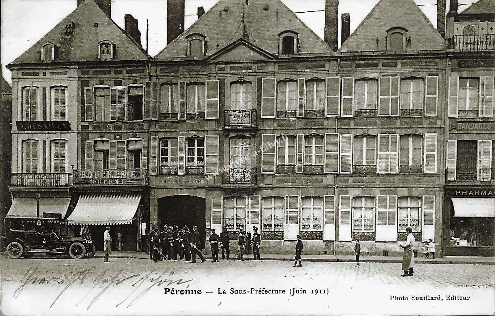 1 peronne 1911 la sous prefecture 1