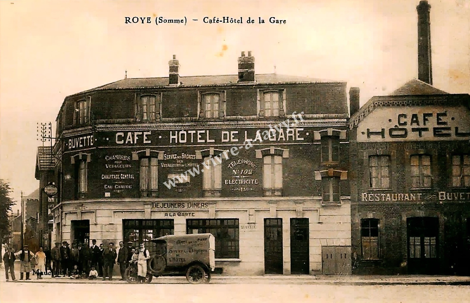 1 roye cafe hotel de la gare