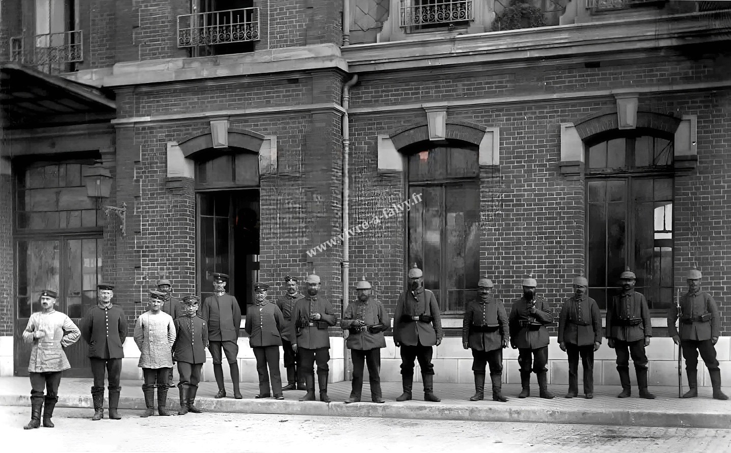 2 peronne 1915 gare landsturm nordfrankreich 1