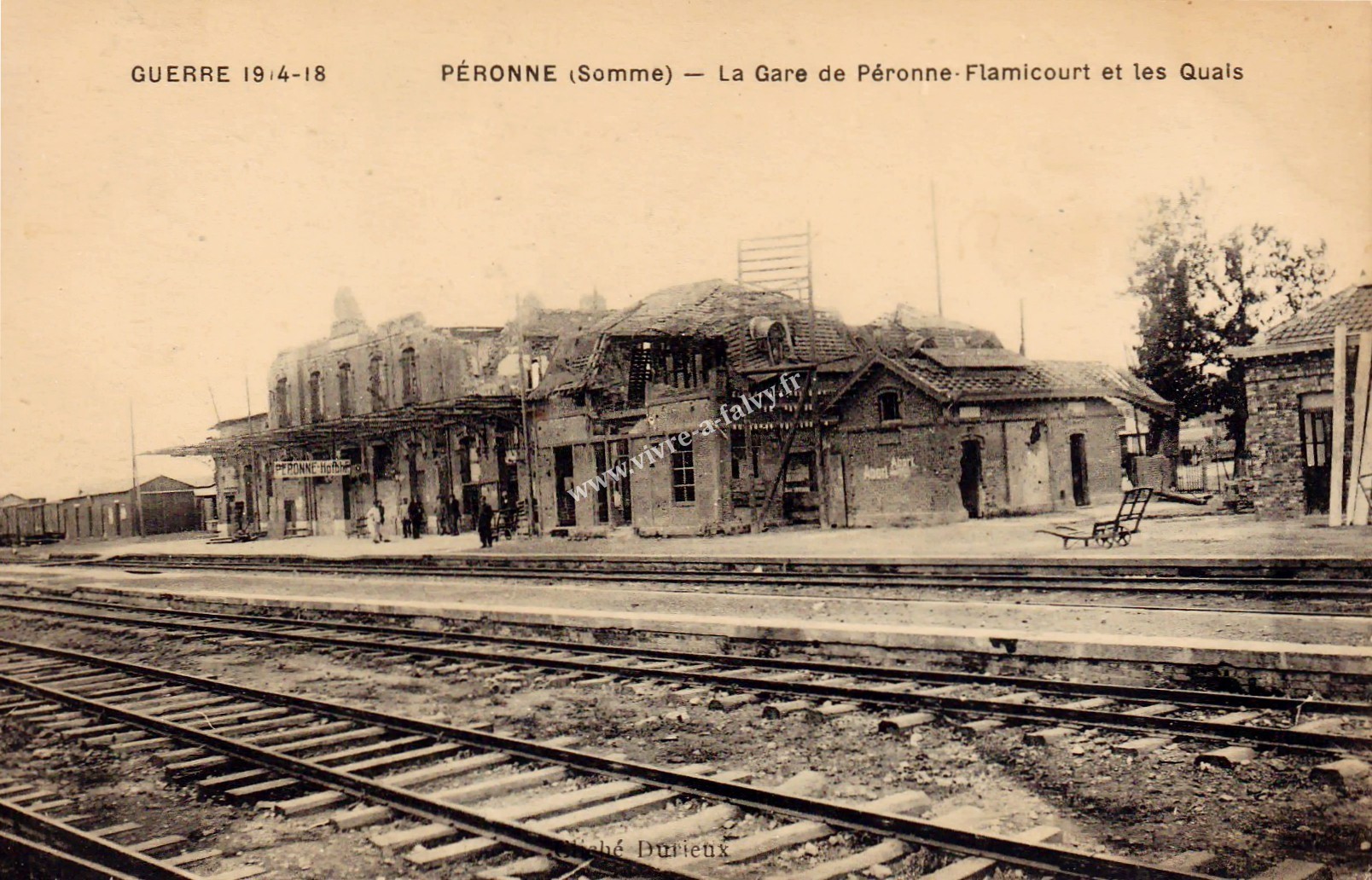 2 peronne flamicourt la gare les quais 1