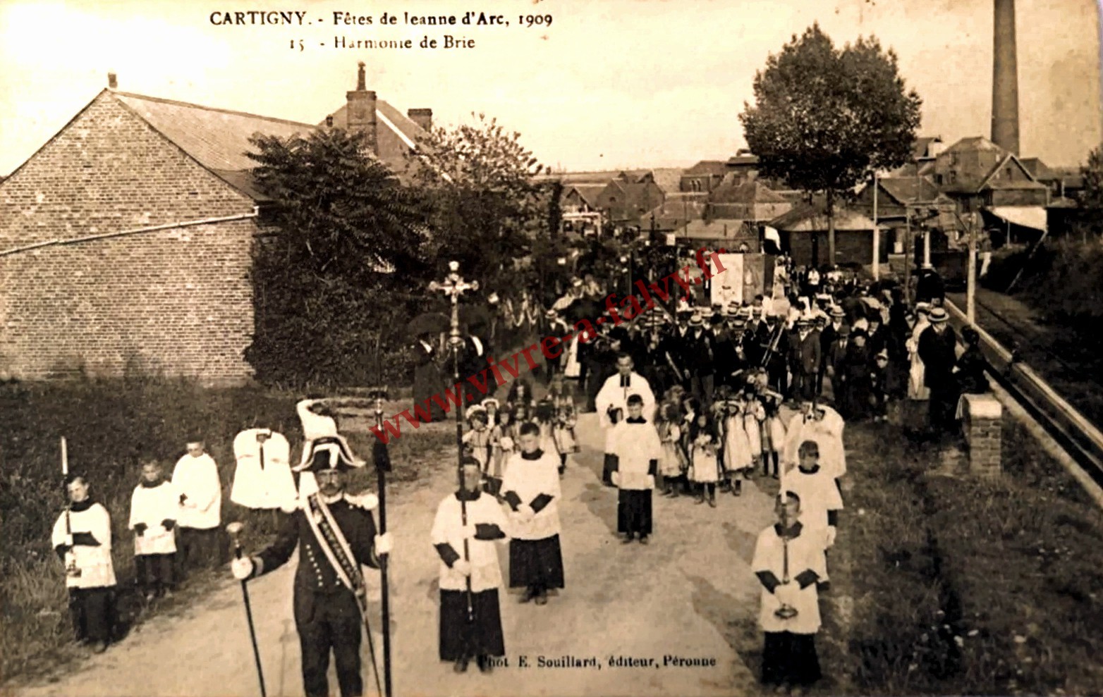 3 cartigny fetes de jeanne d arc harmonie de brie 1909 