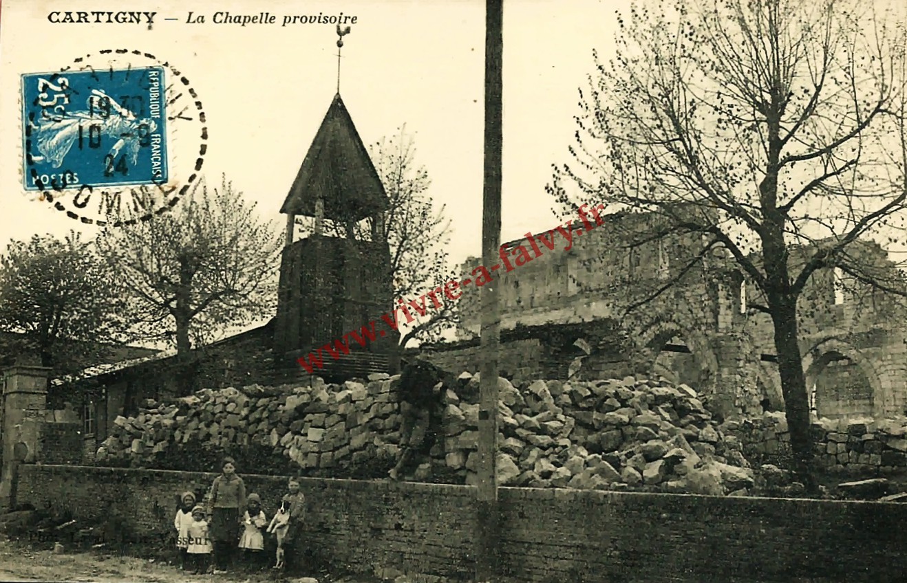 3 cartigny la chapelle provisoire