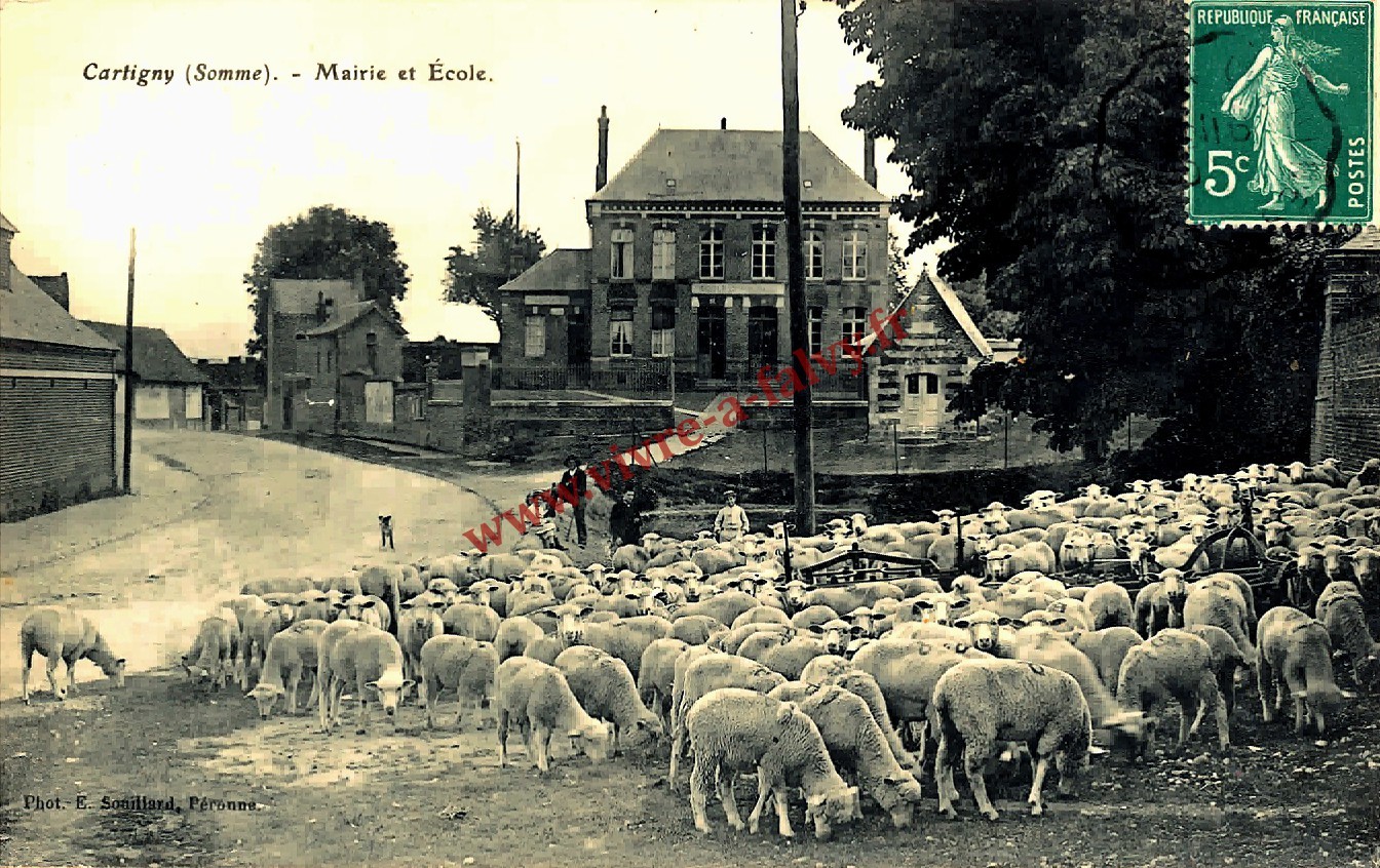 3 cartigny la mairie et l ecole 2