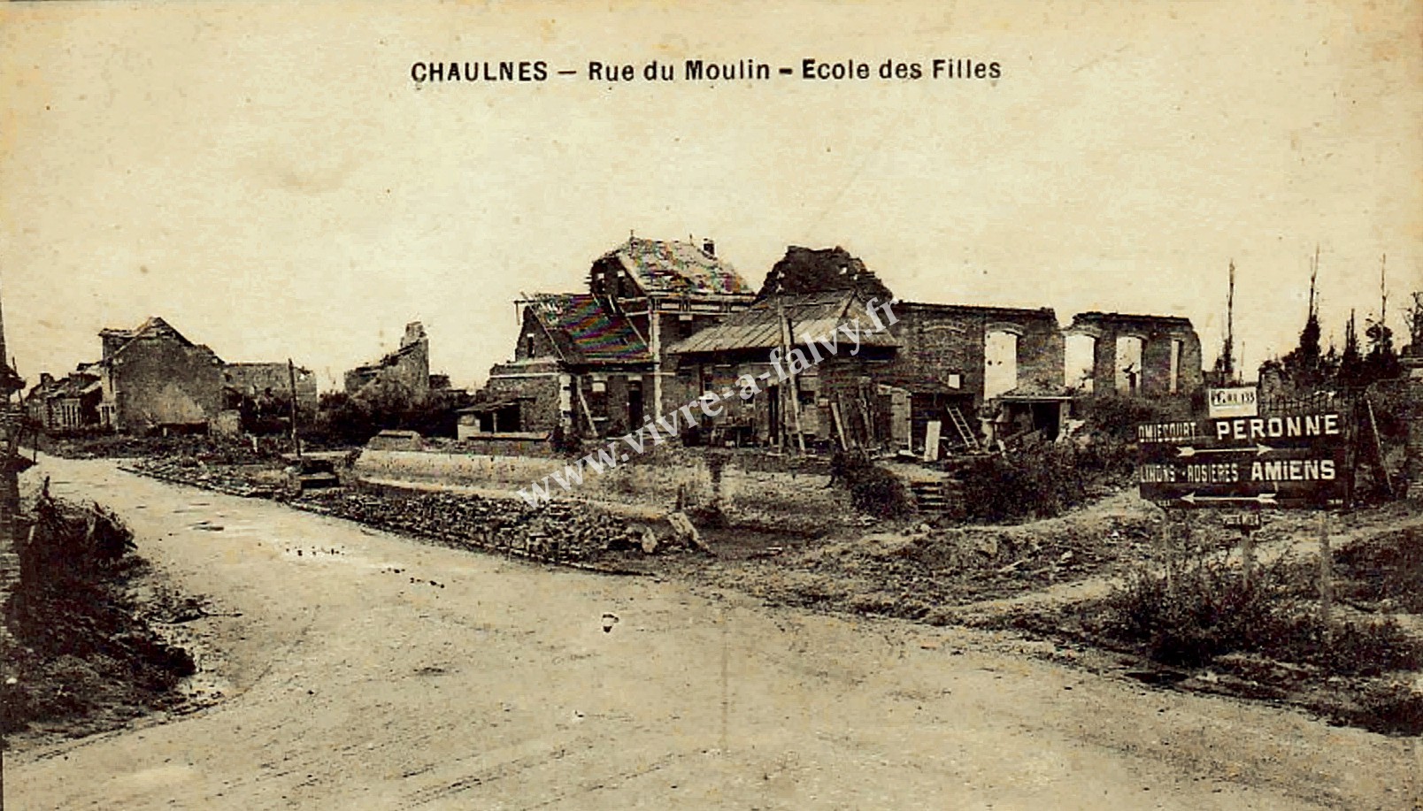 3 chaulnes rue du moulin ecole des filles