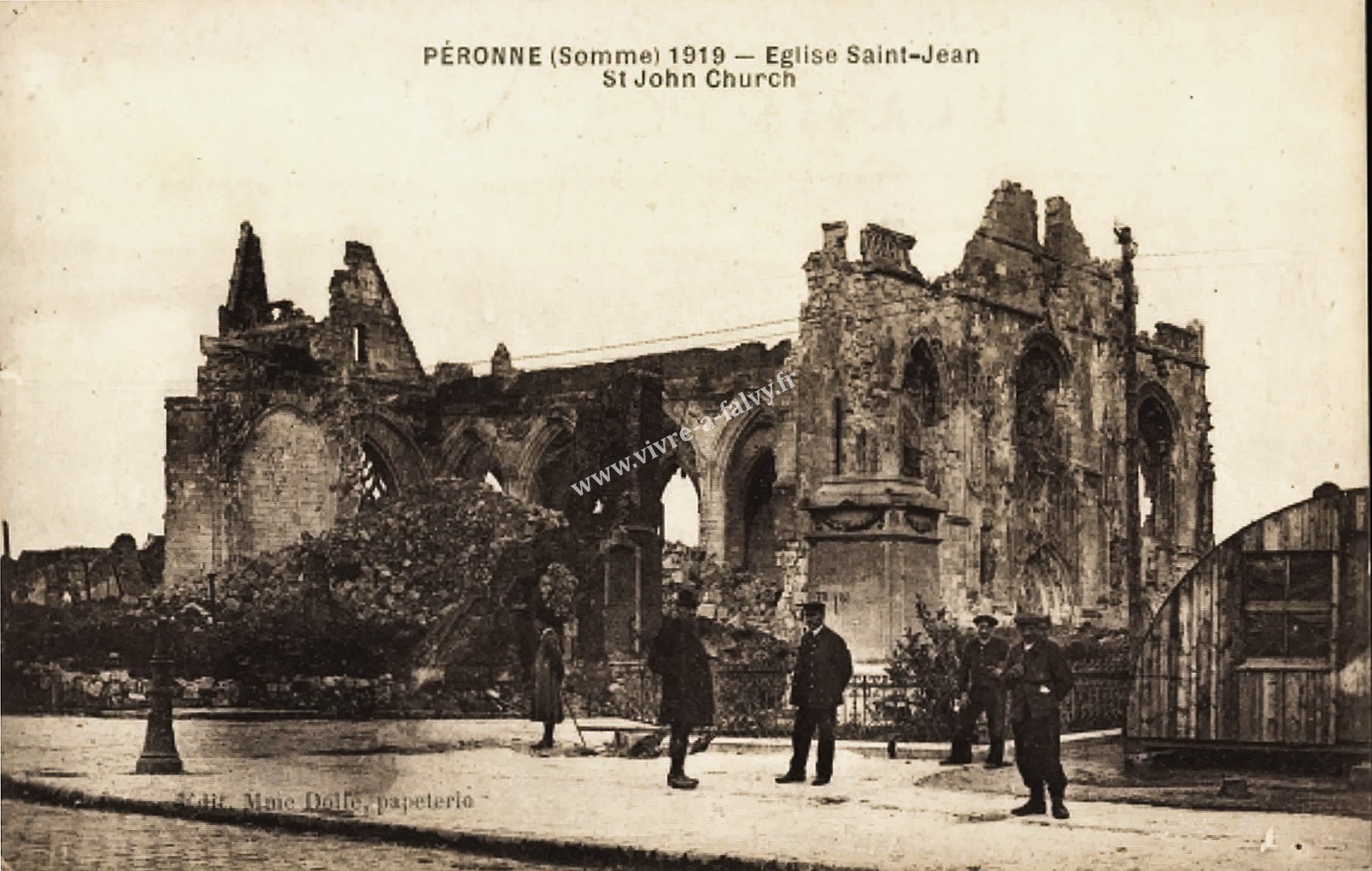 4 peronne 1919 eglise st jean 1