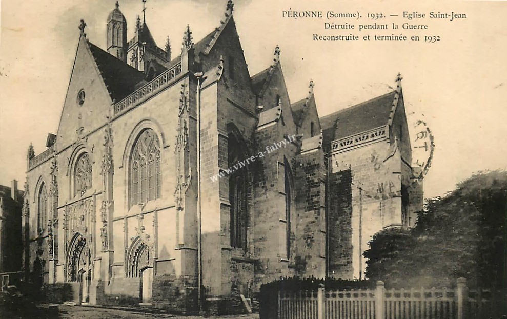 4 peronne 1932 l eglise st jean 1