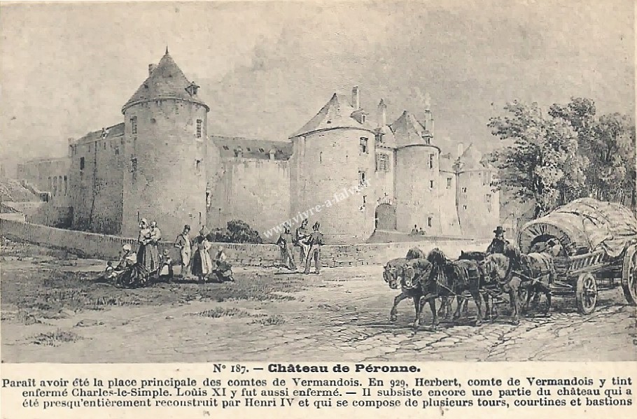 6 peronne gravure chateau 1