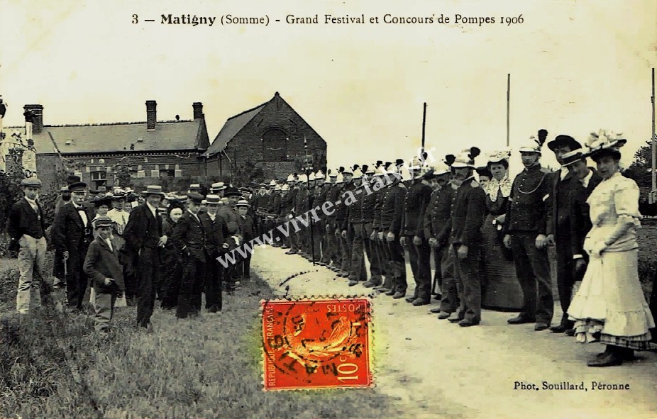 7 matigny grand festival concours de pompes 1906