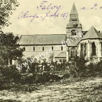 Falvy eglise cimetiere 1917