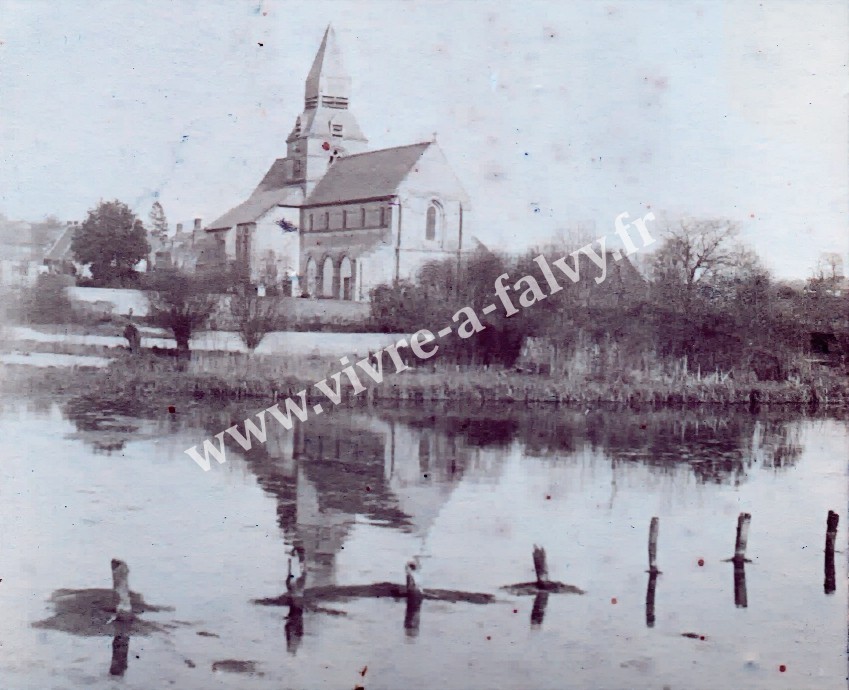 Falvy etang de l eglise 1906