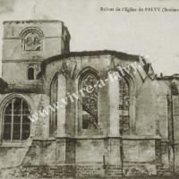 Falvy ruines de l eglise